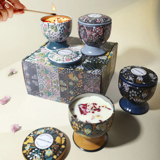 Luxury Soy Wax Candle Gift Set — Wedding & Bridesmaid